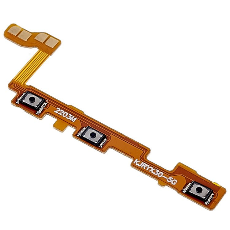 For Honor X30 Power On/Off and Volume Flex Cable Replace Part (without Logo)