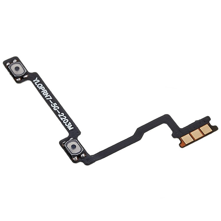 For Oppo Reno7 5G (Global) Volume Button Flex Cable Replace Part (without Logo)