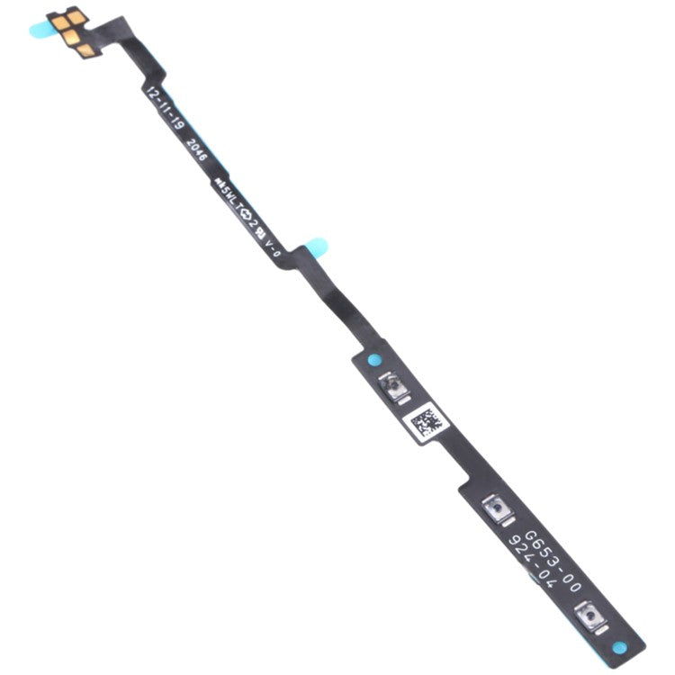 For Google Pixel 4a 5G GD1YQ , G025I OEM Power On / Off and Volume Flex Cable Replacement Part (without Logo)