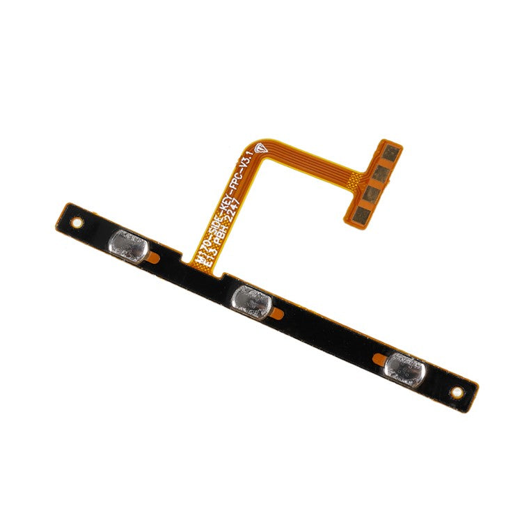 For Motorola Moto E13 4G Power On / Off and Volume Flex Cable Replacement Part (without Logo)