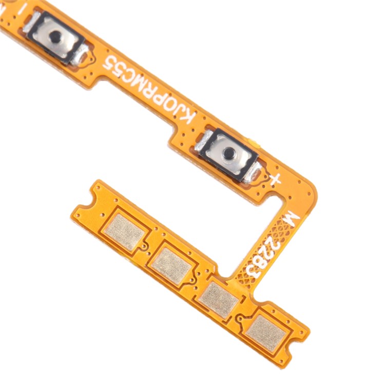 For Realme C55 Power On / Off and Volume Flex Cable Replacement Part (without Logo)