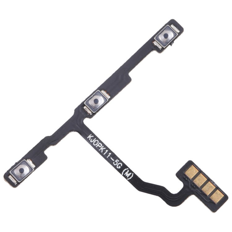 For Oppo K11 5G Power On / Off and Volume Flex Cable Replacement Part (without Logo)