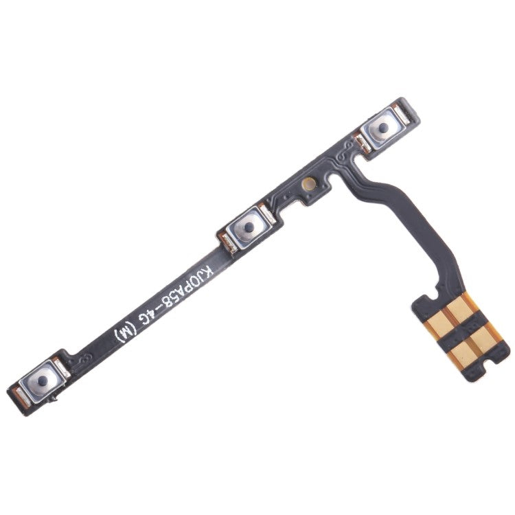 For Oppo A18 4G Power On / Off and Volume Flex Cable Replacement Part (without Logo)