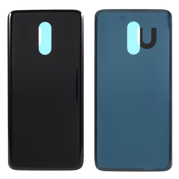 For OnePlus 7 Battery Housing Cover with Adhesive Sticker Replacement Part - Black