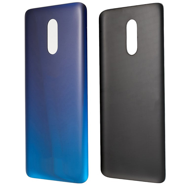 For OnePlus 7 Battery Housing Cover with Adhesive Sticker Replacement Part - Blue