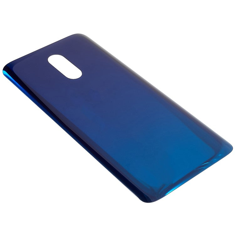 For OnePlus 7 Battery Housing Cover with Adhesive Sticker Replacement Part - Blue