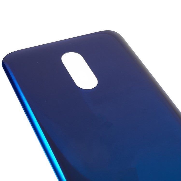 For OnePlus 7 Battery Housing Cover with Adhesive Sticker Replacement Part - Blue
