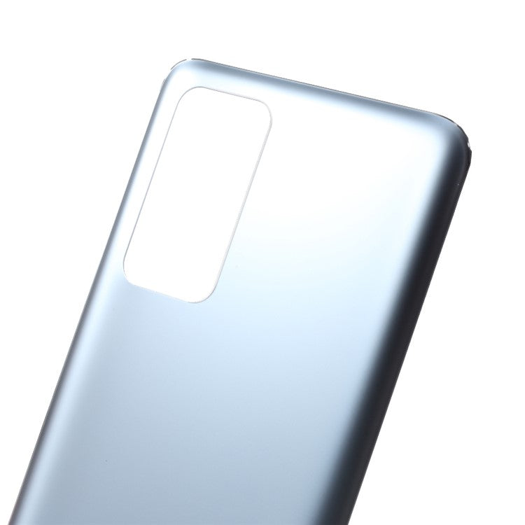 Phone Battery Housing with Adhesive Sticker for Huawei P40 - Silver