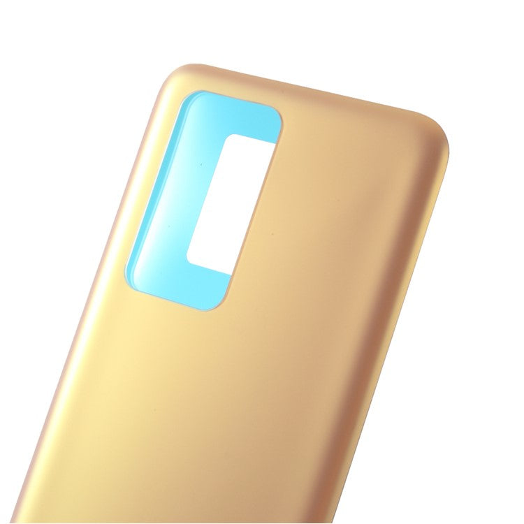 Battery Housing Back Cover with Adhesive Sticker for Huawei P40 Pro - Gold