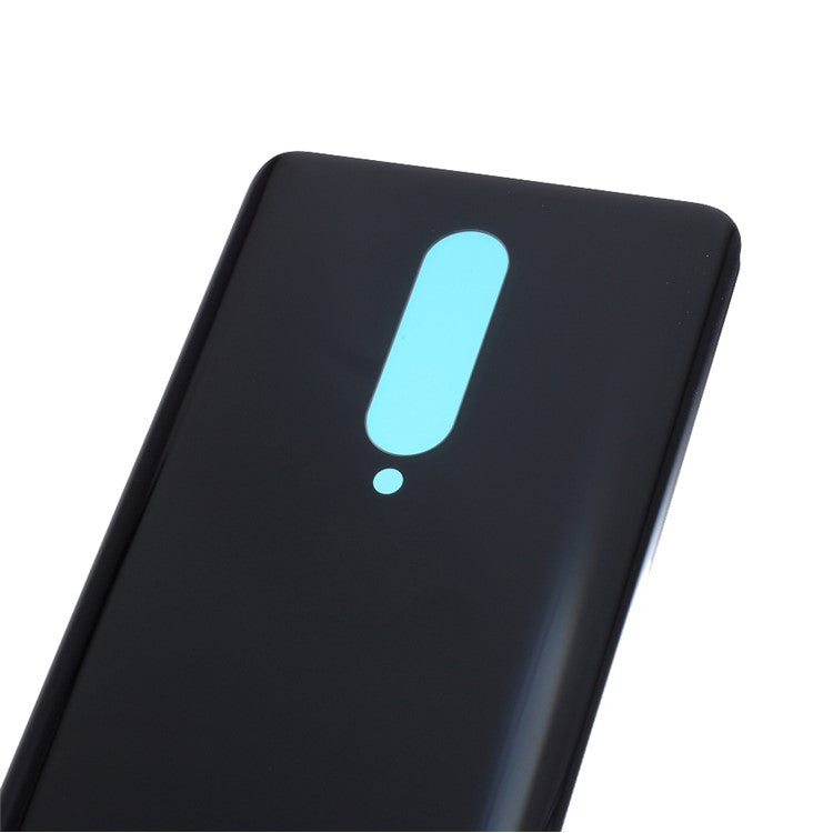 High Quality Phone Housing Cover with Glue for Oneplus 8 - Black