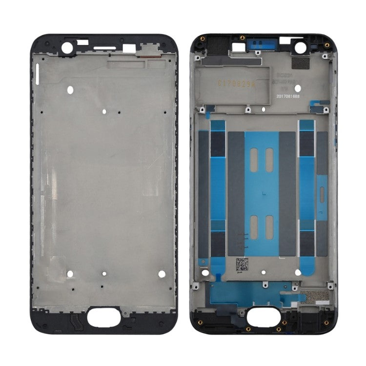 Front Housing Frame Spare Part (A Side) for OPPO A57 - Black