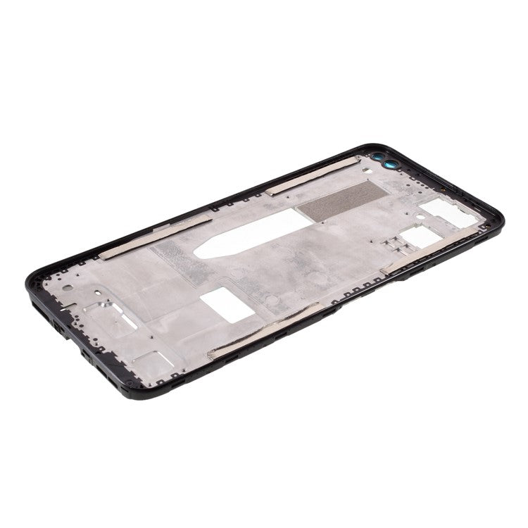 OEM Front Housing Frame Spare Part (A Side) for Realme X50 5G - Black