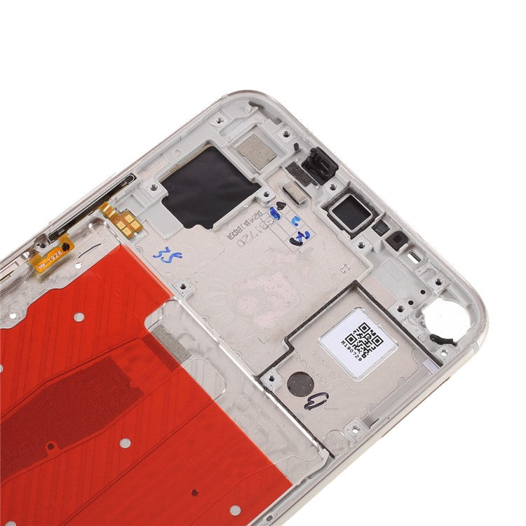 OEM Front Housing Frame Replace Part for Huawei Honor 20 / Nova 5T - White