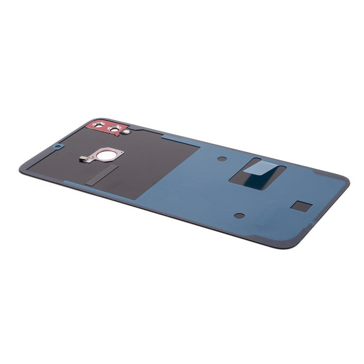 OEM Battery Cover with Adhesive Sticker + Camera Lens Ring Cover for Huawei Honor 8X - Red