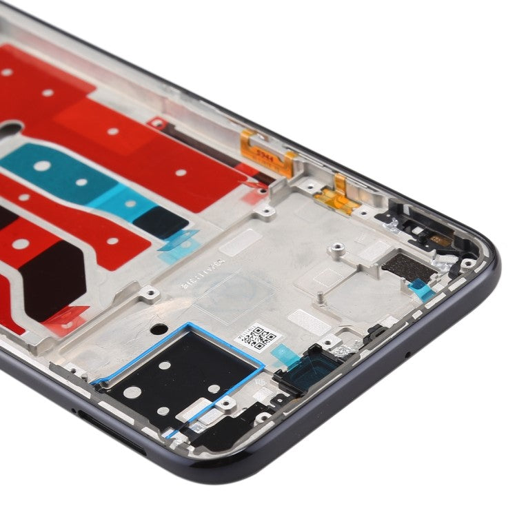 For Huawei P40 lite 4G OEM Middle Plate Frame Replace Part (without Logo) - Black