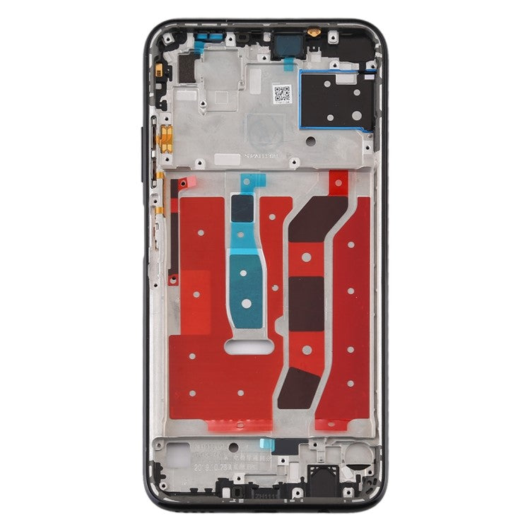 For Huawei P40 lite 4G OEM Middle Plate Frame Replace Part (without Logo) - Black