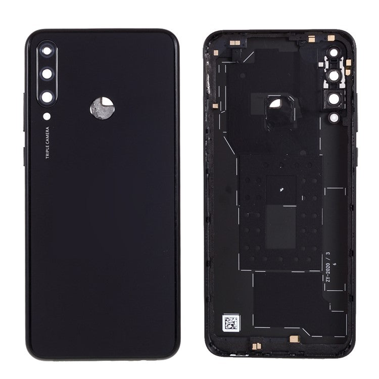OEM Battery Housing Back Cover Replacement for Huawei Y6P - Black
