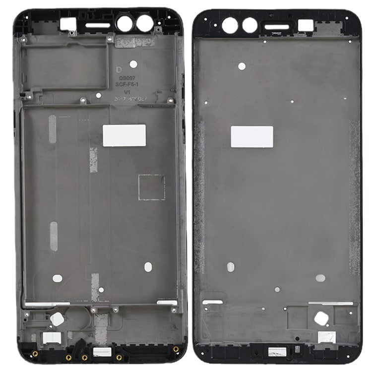Middle Plate Frame Repair Part (A Side) for OPPO F3 - Black