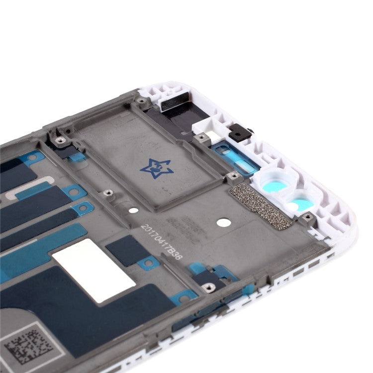 Middle Plate Frame Repair Part (A Side) for OPPO F3 - White