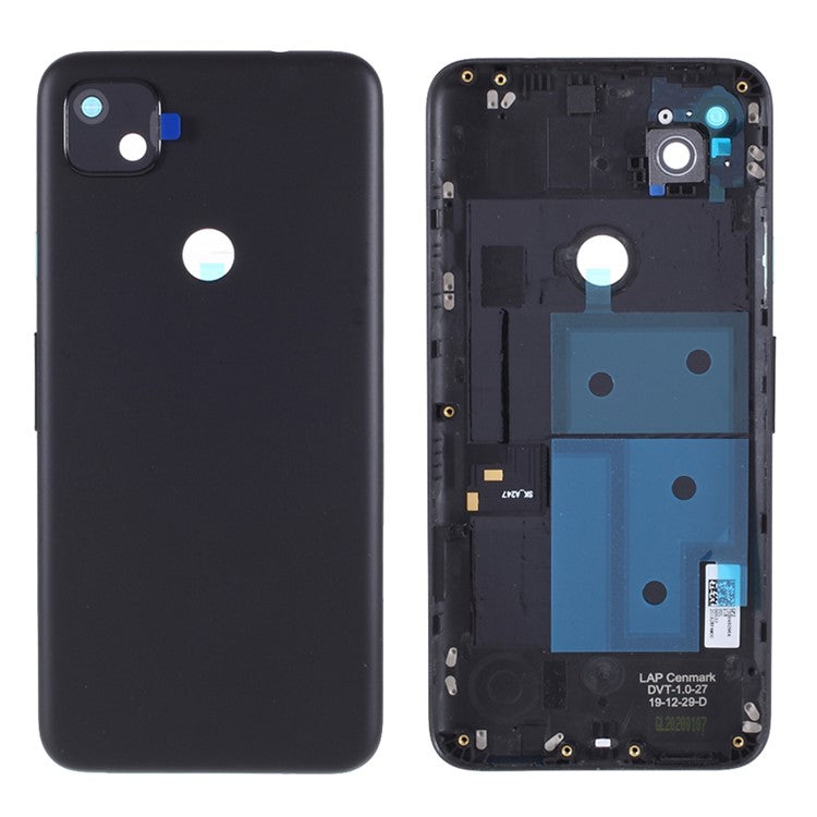 OEM Back Battery Housing Cover Replacement for Google Pixel 4a - Black