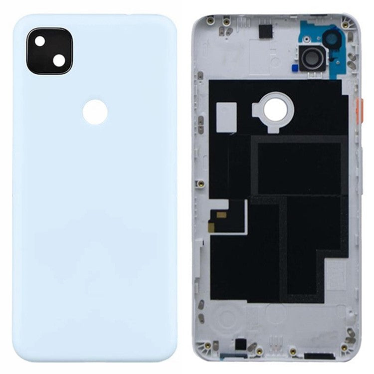 OEM Back Battery Housing Cover Replacement for Google Pixel 4a - Blue