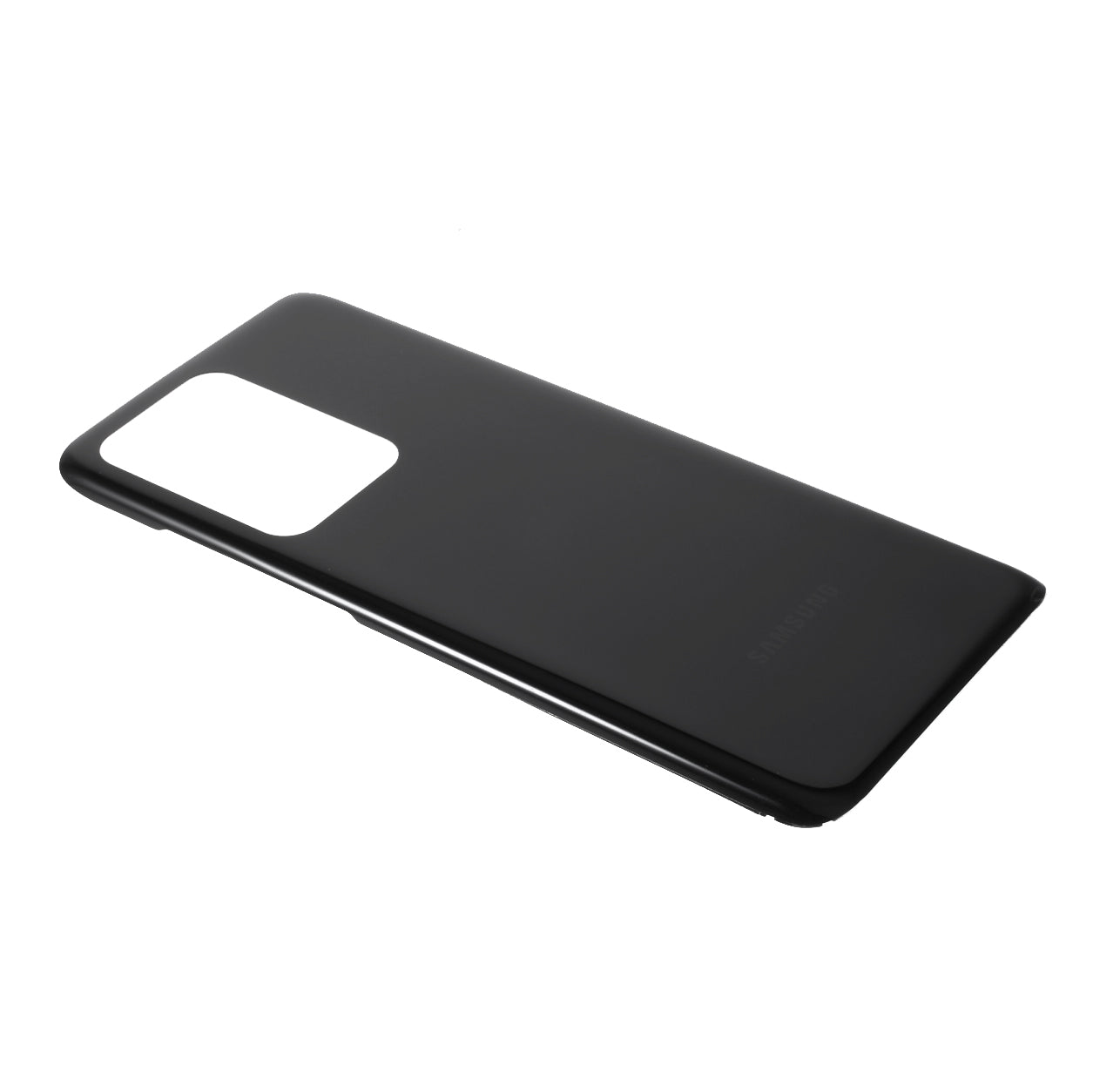 For Samsung Galaxy S20 Ultra G988 Battery Housing Cover with Adhesive Sticker Replacement Parts - Black