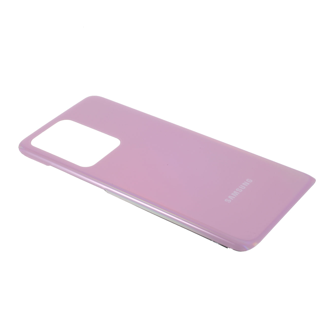 For Samsung Galaxy S20 Ultra G988 Battery Housing Cover with Adhesive Sticker Replacement Parts - Pink