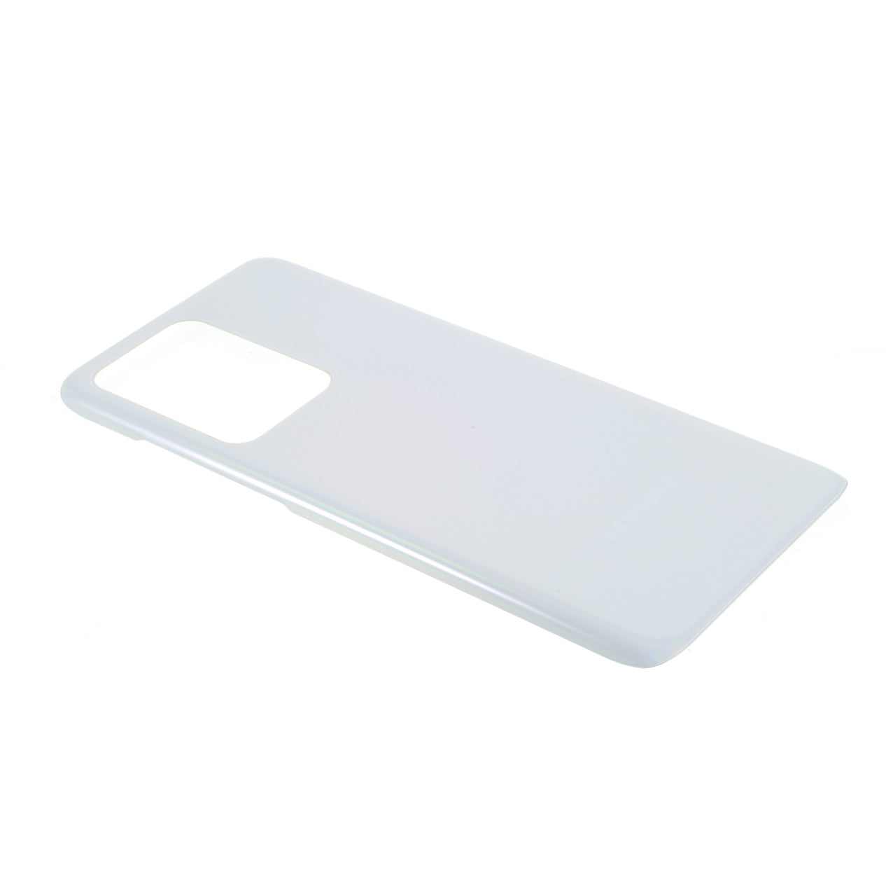 For Samsung Galaxy S20 Ultra G988 Battery Housing Cover with Adhesive Sticker Replacement Parts - White