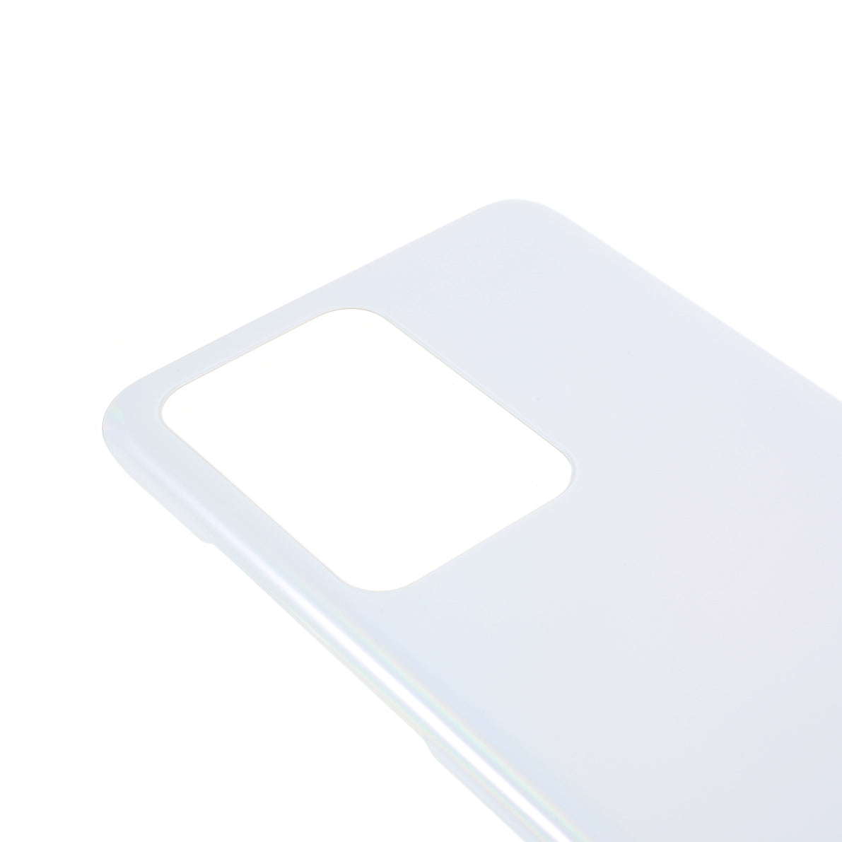 For Samsung Galaxy S20 Ultra G988 Battery Housing Cover with Adhesive Sticker Replacement Parts - White