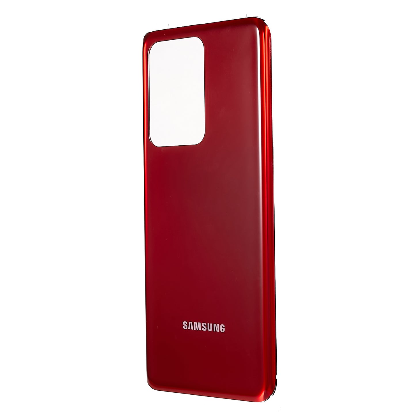 For Samsung Galaxy S20 Ultra G988 Battery Housing Cover with Adhesive Sticker Replacement Parts - Red