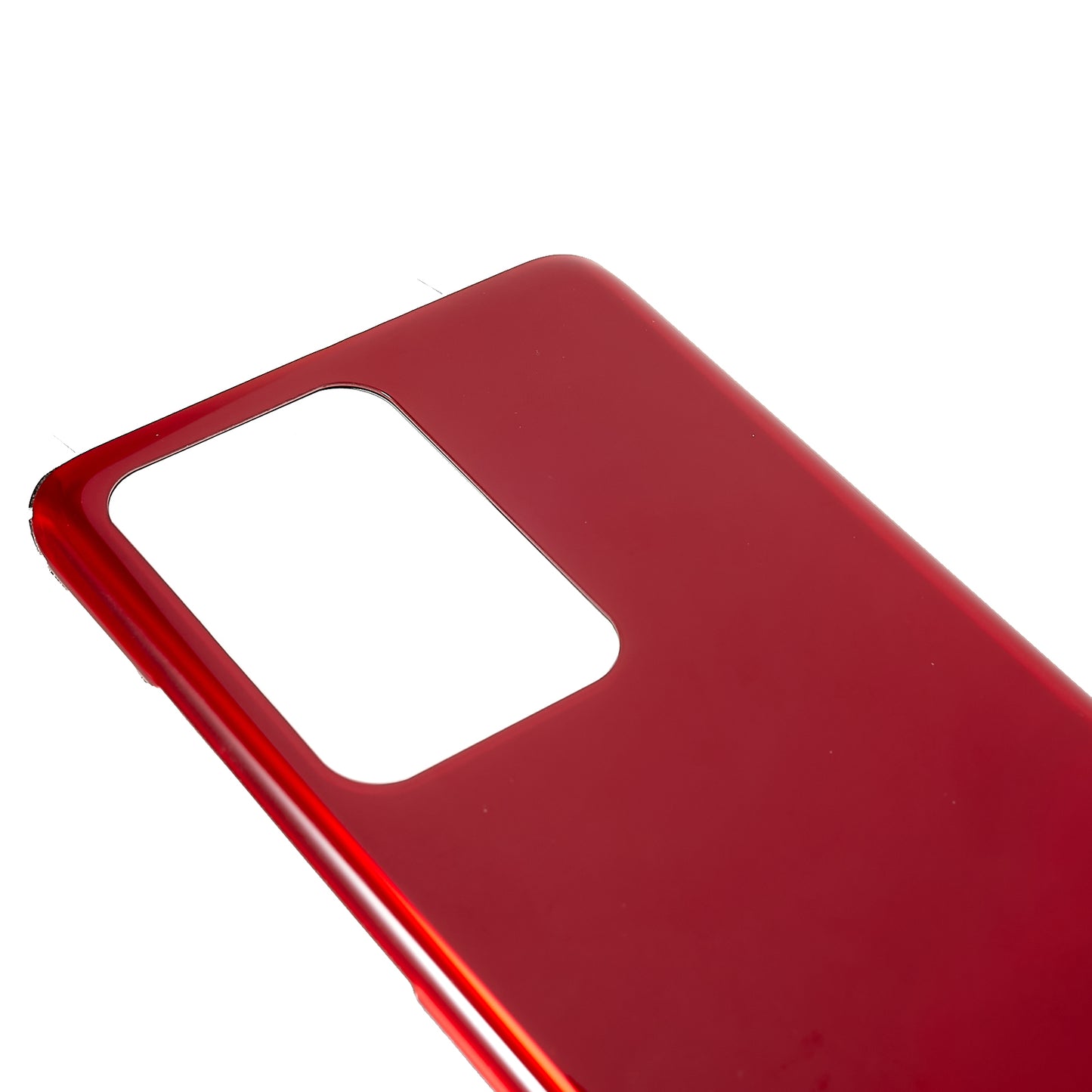 For Samsung Galaxy S20 Ultra G988 Battery Housing Cover with Adhesive Sticker Replacement Parts - Red