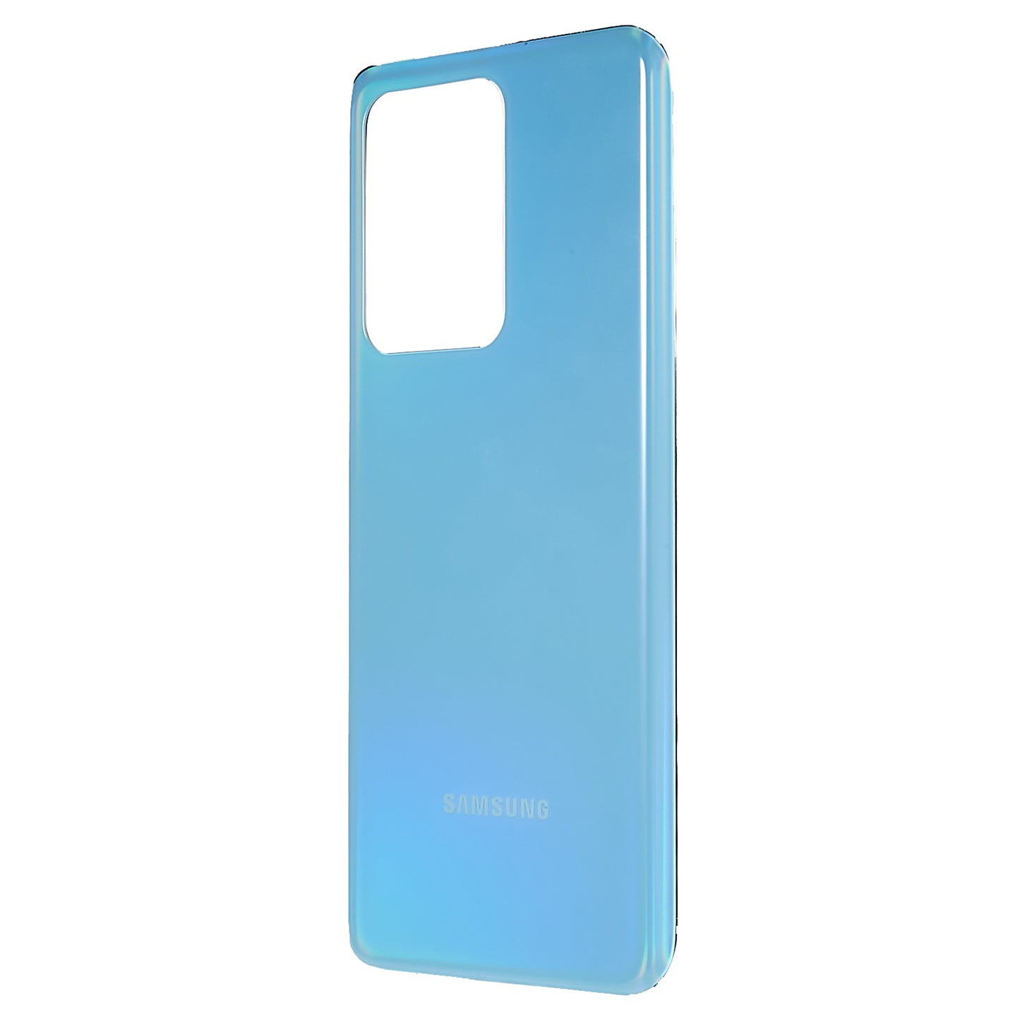 For Samsung Galaxy S20 Ultra G988 Battery Housing Cover with Adhesive Sticker Replacement Parts - Blue