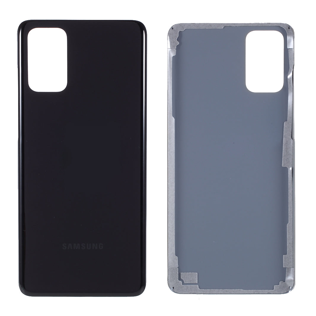 For Samsung Galaxy S20 Plus 4G G985 Battery Housing Cover with Adhesive Sticker Replacement Part - Black