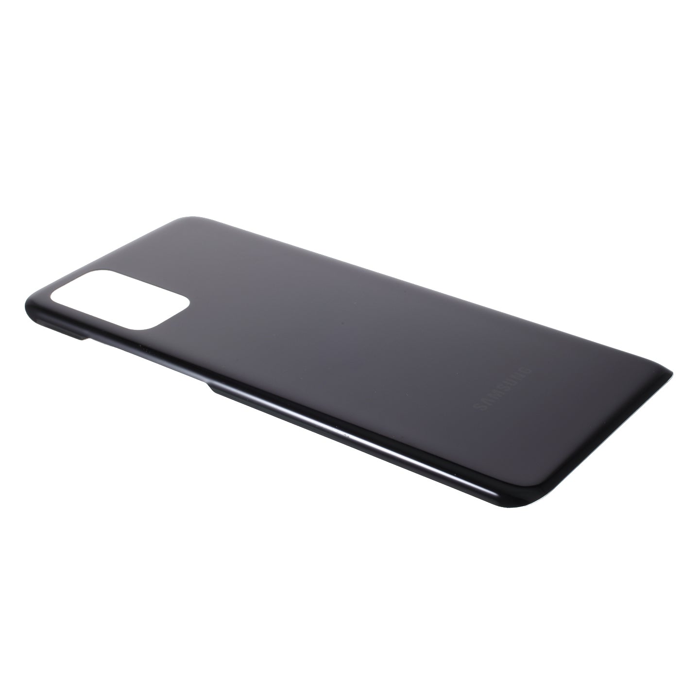 For Samsung Galaxy S20 Plus 4G G985 Battery Housing Cover with Adhesive Sticker Replacement Part - Black