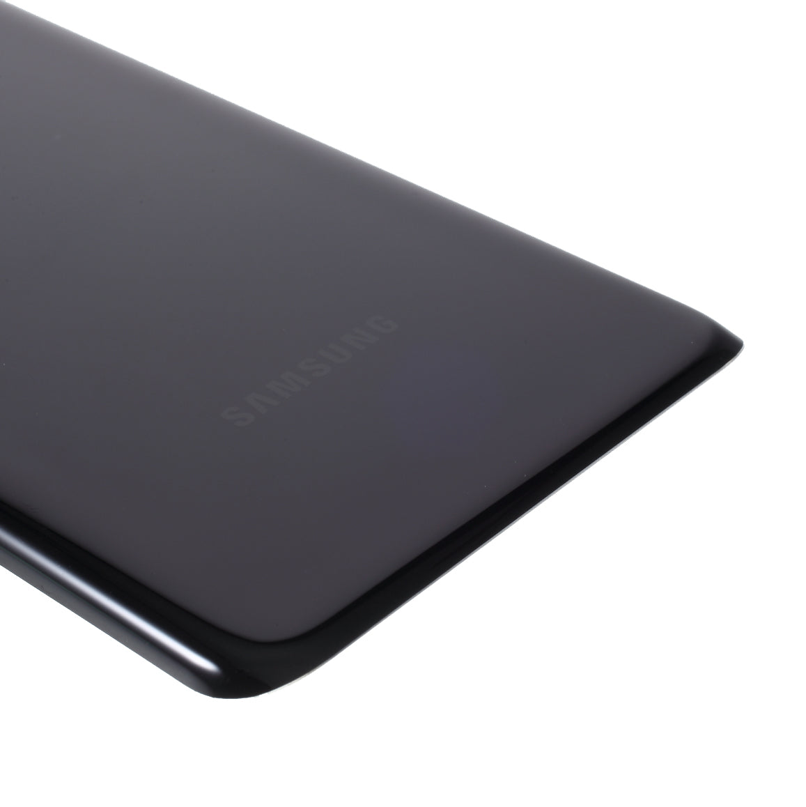 For Samsung Galaxy S20 Plus 4G G985 Battery Housing Cover with Adhesive Sticker Replacement Part - Black