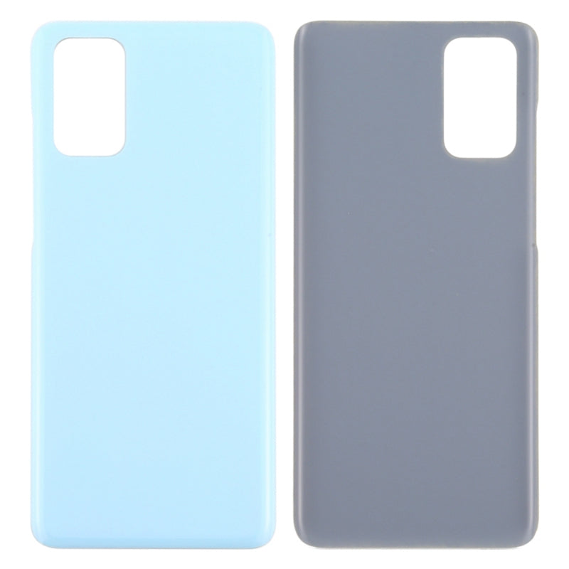 For Samsung Galaxy S20 Plus 4G G985 Battery Housing Cover with Adhesive Sticker Replacement Part - Blue
