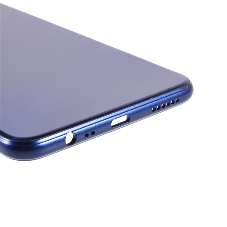 Non-slip Back Battery Housing Replacement Rear Cover for OPPO A5 / A3s - Blue