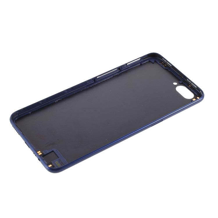 Non-slip Back Battery Housing Replacement Rear Cover for OPPO A5 / A3s - Blue