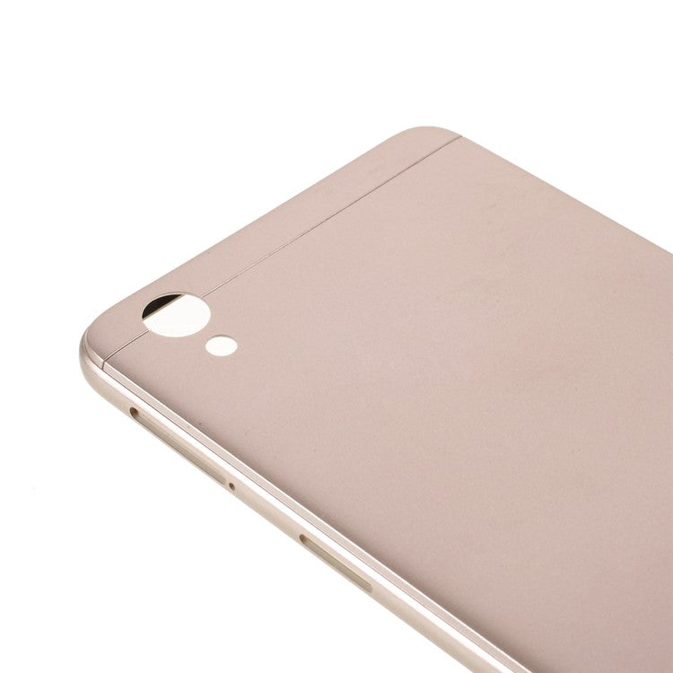 High Quality Back Battery Housing Replacement Back Cover for Oppo A37 - Gold