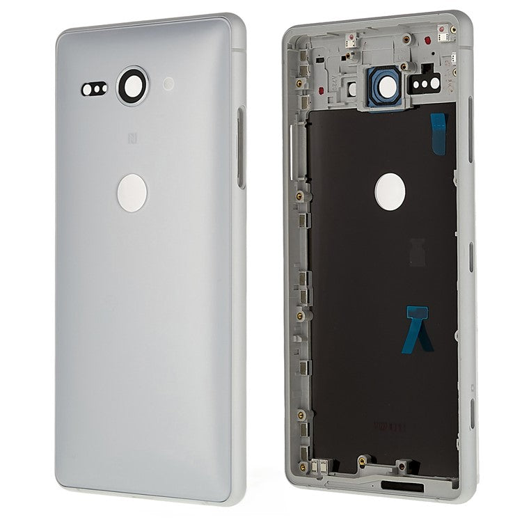 OEM Battery Back Rear Cover Door Housing Replacement for Sony Xperia XZ2 Compact - White
