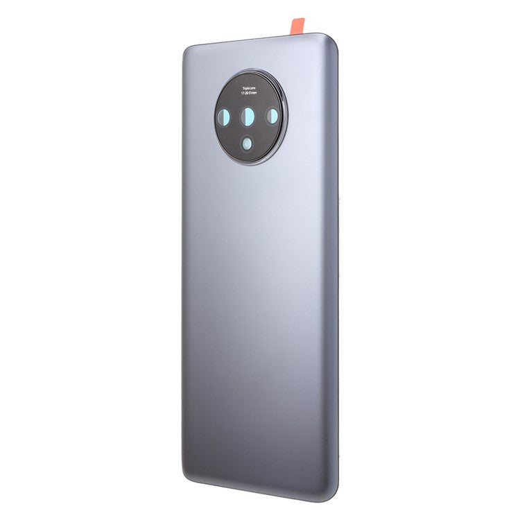 OEM Battery Cover Housing Door Back Case Replacement with Camera Lens Ring Cover for OnePlus 7T - Grey