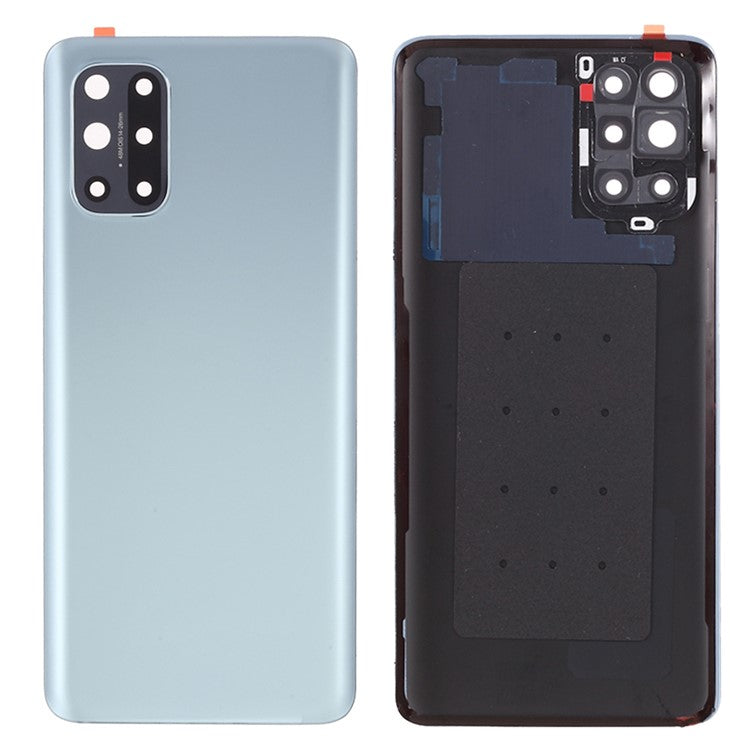 OEM Back Battery Cover Door Case Housing Replacement with Camera Lens Ring Cover for OnePlus 8T - Grey
