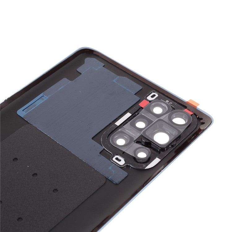 OEM Back Battery Cover Door Case Housing Replacement with Camera Lens Ring Cover for OnePlus 8T - Grey