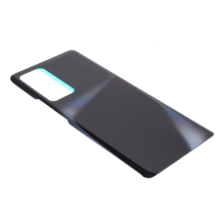 Back Battery Cover Rear Door Housing Case Replacement for Honor V40 5G - Midnight Black