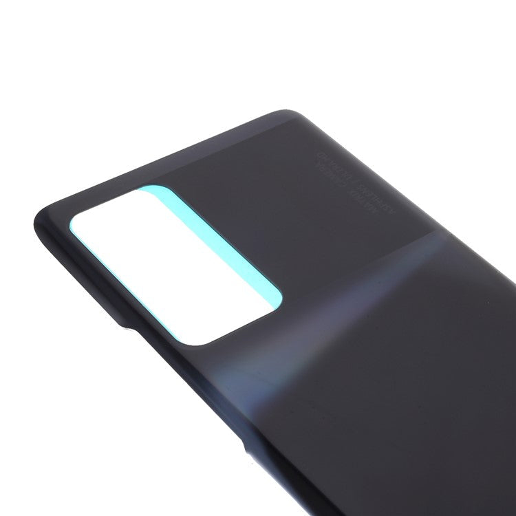 Back Battery Cover Rear Door Housing Case Replacement for Honor V40 5G - Midnight Black