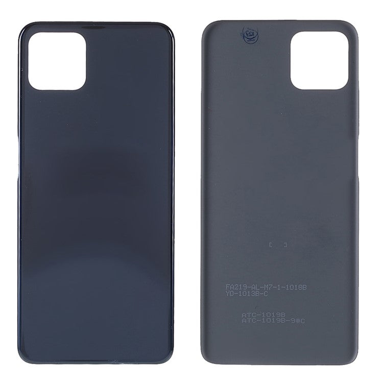 Back Battery Housing Cover Replacement Part for Oppo A72 5G - Black