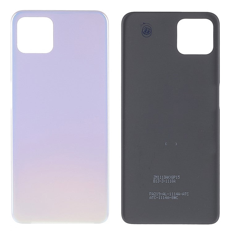 Back Battery Housing Cover Replacement Part for Oppo A72 5G - Purple