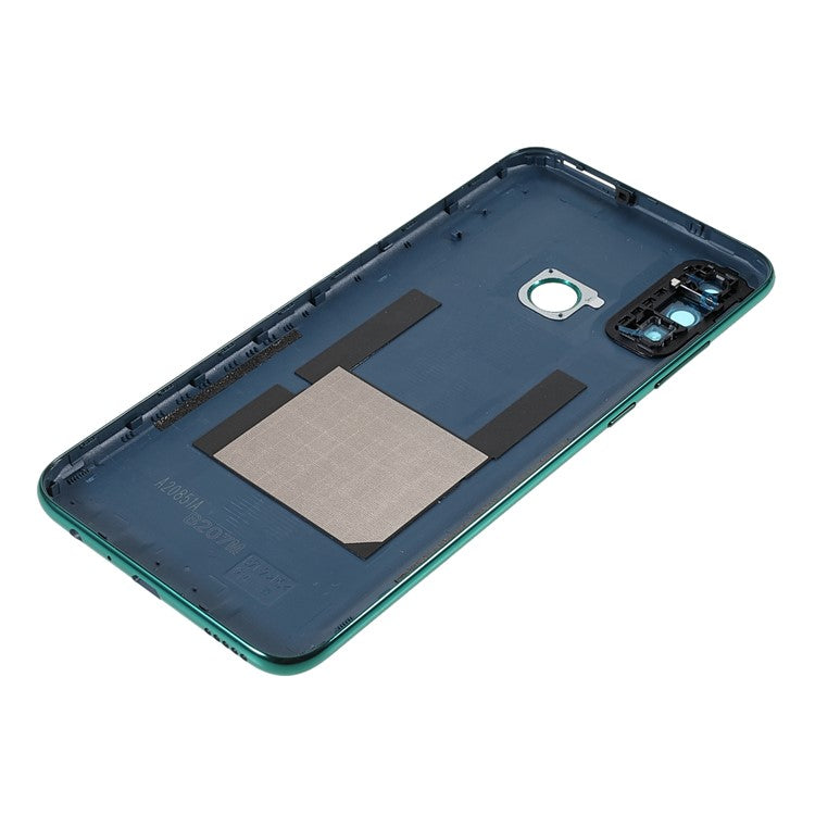 OEM Battery Back Cover Rear Door Housing Replacement with Camera Lens Ring Cover for Huawei P smart 2020 - Green