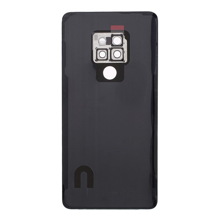 For Huawei Mate 20 Housing Battery Door Back Cover Replacement Parts with Camera Ring Cover (without Logo) - Blue