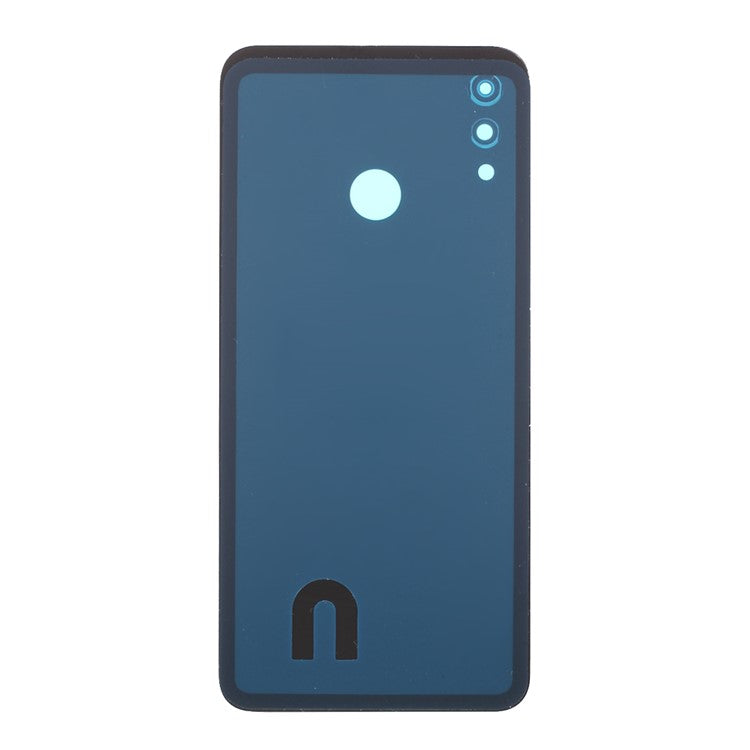 Battery Housing Back Cover with Camera Ring Lens Cover Replacement (without Logo) for Huawei nova 3i - Black